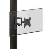 ZeboZAP DIY Full Motion Gazebo TV Mount | 19" to 50" TV |  Holds 66lbs | Black
